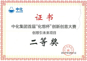 “化想杯”二等奖